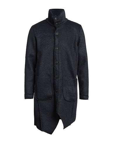 TAKESHY KUROSAWA Coat Midnight blue 100% Polyester