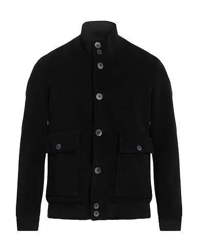 TAKESHY KUROSAWA Jacket Black 100% Polyester
