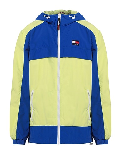 TOMMY JEANS Jacket Bright blue 100% Polyamide