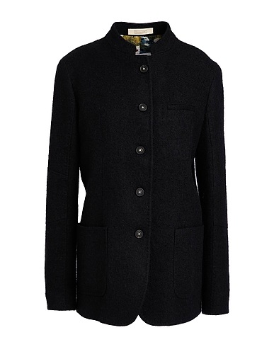 MASSIMO ALBA Jacket Black 72% Wool, 21% Nylon, 7% Mohair wool