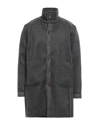 TAKESHY KUROSAWA Coat Charcoal 80% Polyester, 20% Wool