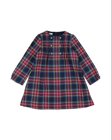FINA EJERIQUE Vestito Blu 40% Poliestere, 35% Cotone, 13% Acrilico, 12% Lana