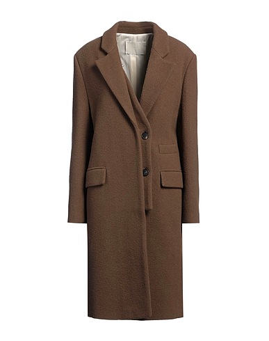 TELA Manteau long Kaki 80% Laine vierge, 20% Polyamide
