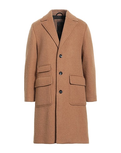 OFFICINA 36 Coat Camel 40% Virgin Wool, 36% Polyester, 24% Acrylic
