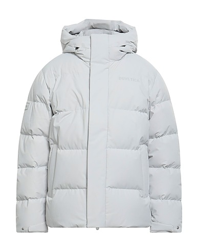 DUVETICA Shell  jacket Light grey 100% Polyester