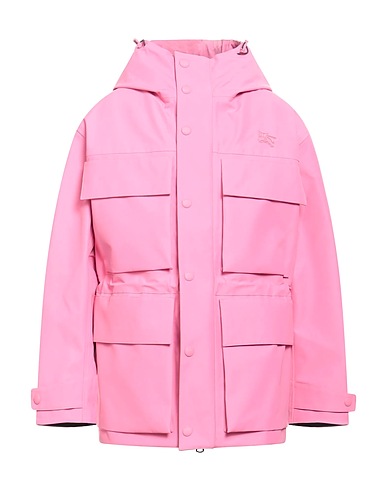 BURBERRY Coat Pink 57% Cotton, 43% Polyamide