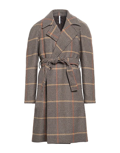 ALESSANDRO GILLES Coat Camel 60% Wool, 25% Polyester, 10% Polyamide, 5% Other Fibres