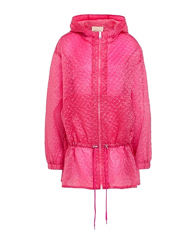 TOD'S Full-length jacket Magenta 71% Polyester, 29% Polyamide