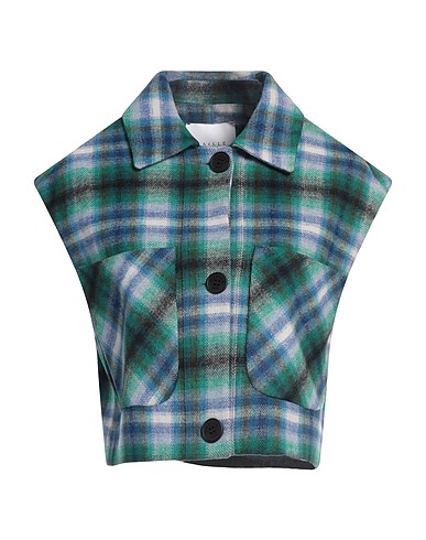 GAëLLE Paris Gilet Green 50% Acrylic, 25% Polyester, 20% Wool, 5% Other Fibres
