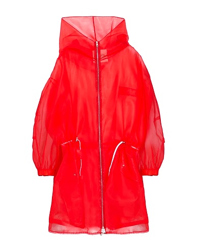 TOD'S Full-length jacket Tomato red 100% Polyester