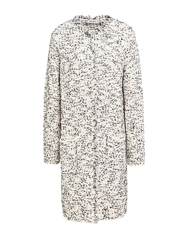 KANGRA Coat White 52% Polyamide, 46% Cotton, 2% Polyester
