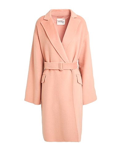 OTTOD'AME Coat Blush 50% Wool, 30% Polyester, 20% Viscose