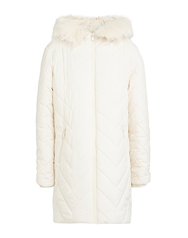 DIANA GALLESI Steppjacke Elfenbein 100% Polyester, Acryl