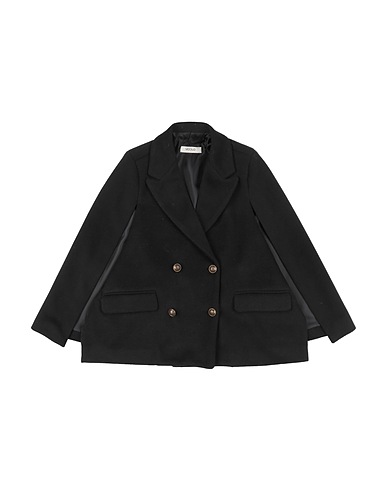 VICOLO Caban e doppio petto GIRL Nero 100% Poliestere