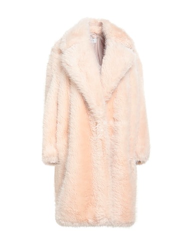 SPORTMAX Teddy Coat Cream 100% Polyester