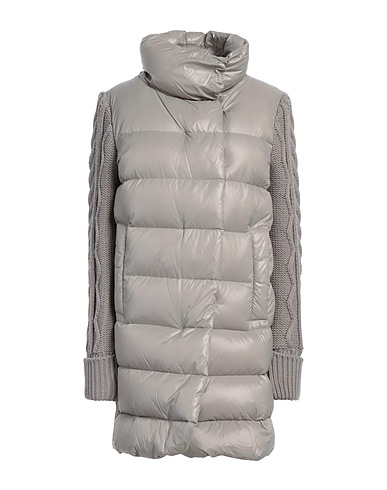 VIOLANTI Shell jacket AVENUE Grey 100% Nylon, Acrylic, Wool
