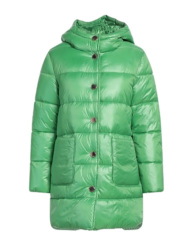 PUZZLE GOOSE Shell jacket Green 100% Nylon