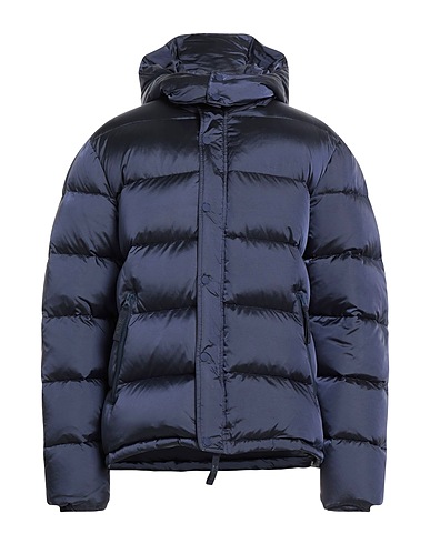 GRIFONI Shell jacket Navy blue 100% Polyamide