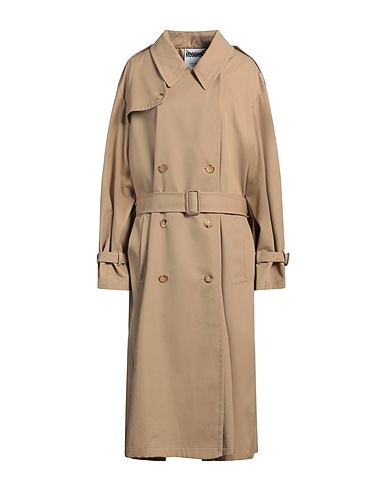 MOSCHINO Lange Jacke COUTURE Beige 65% Polyester, 35% Baumwolle