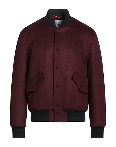 PT Torino Bomber Burgundy 90% Virgin Wool, 10% Cashmere