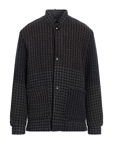 DOPPIAA Jacket Black 91% Virgin Wool, 9% Polyamide
