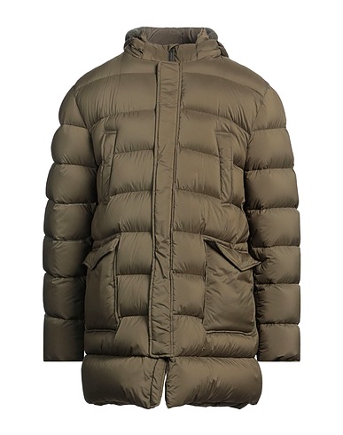 HERNO Shell  jacket Military green 100% Polyamide
