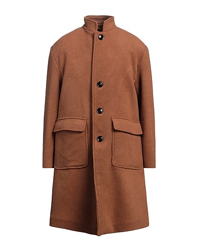 DOPPIAA Cappotto Marrone 100% Lana Vergine