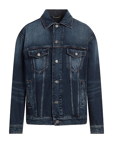 DOLCE&GABBANA Denim jacket Blue 100% Cotton