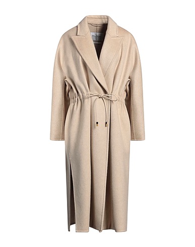 MAX MARA Coat Beige 100% Cashmere