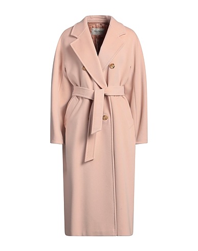 MAX MARA Coat Blush 90% Virgin Wool, 10% Cashmere