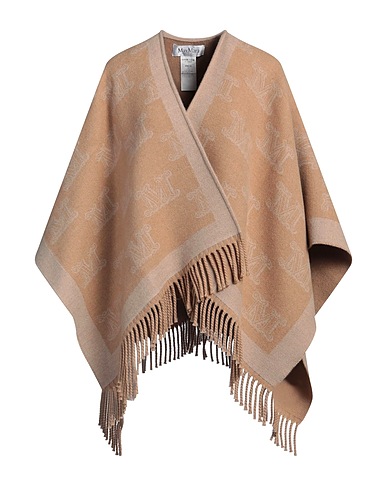 MAX MARA Cappa Cammello 100% Lana Vergine