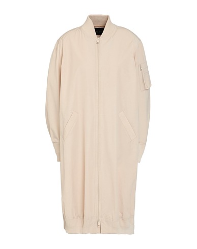 ROBERTO COLLINA Soprabito Beige 58% Poliestere, 42% Cotone