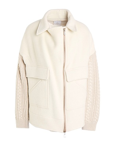 ELEVENTY Cappotto Avorio 80% Lana, 20% Cachemire