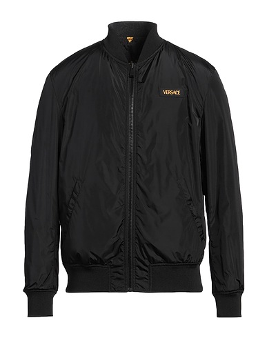 VERSACE Bomber Nero 100% Poliestere, Poliammide