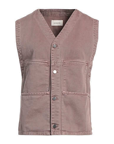 LEMAIRE Denim jacket Light brown 100% Cotton