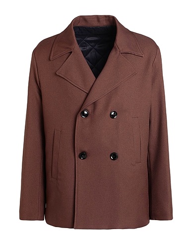 DOPPIAA Double breasted pea coat 100% Polyester