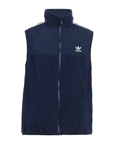 ADIDAS ORIGINALS Gilet Navy blue 100% Recycled polyester, Recycled polyamide