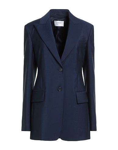 SPORTMAX Giacca Blu navy 46% Lana Vergine, 30% Lana mohair, 24% Poliestere
