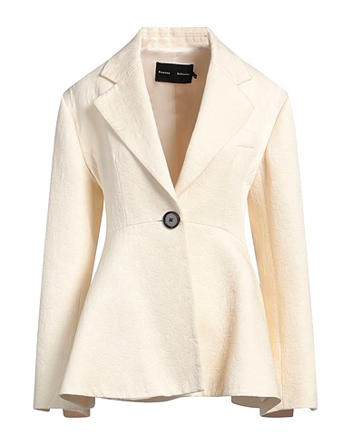 PROENZA SCHOULER Blazer Cream 71% Cotton, 29% Wool