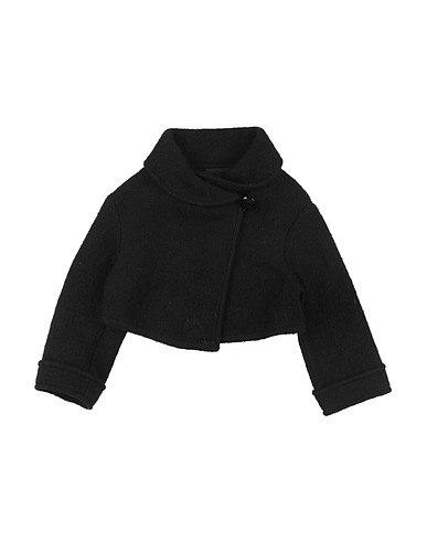 I PINCO PALLINO Coat Black 70% Wool, 30% Polyester