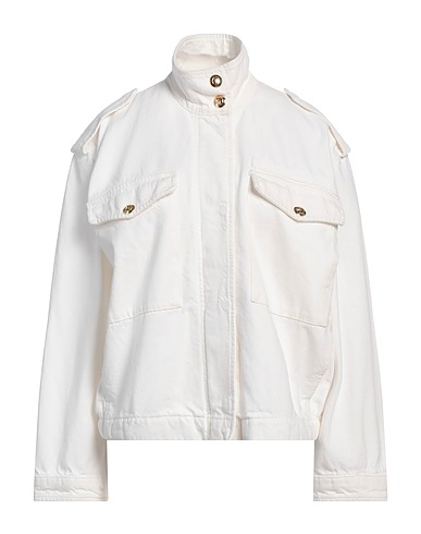 ANINE BING Denim jacket Ivory 50% Cotton, 50% Organic cotton