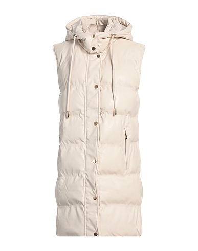 GUESS Shell jacket Cream 100% Polyurethane
