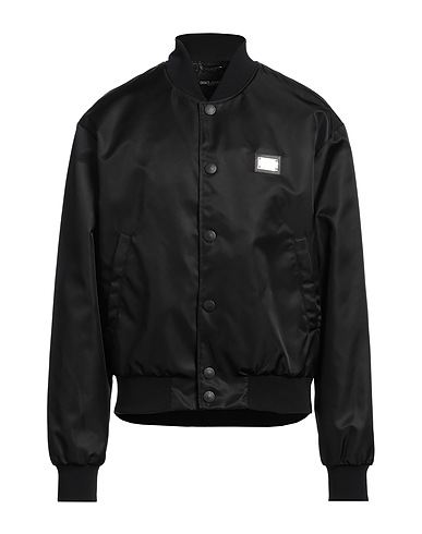 DOLCE&GABBANA Bomber Black 100% Polyamide, Elastane