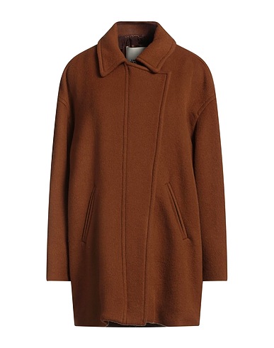 ISABEL MARANT Mantel Braun 81% Schurwolle, 17% Kaschmir, 2% Seide