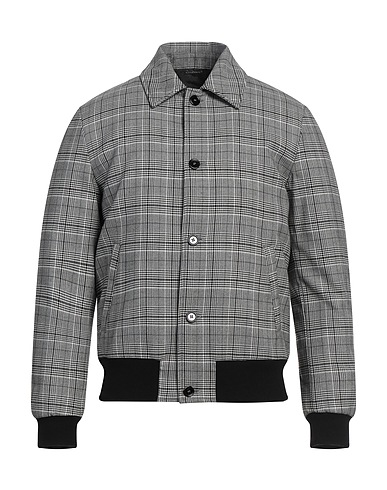 GREY DANIELE ALESSANDRINI Jacke Braungrau 66% Polyester, 31% Viskose, 3% Elastan