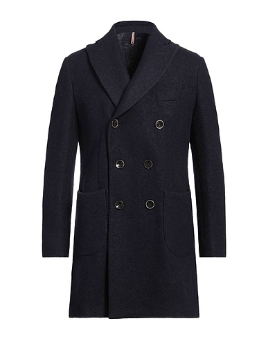 DELLA CIANA Coat Navy 100% Wool