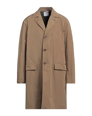ASPESI Full-length jacket Khaki 100% Polyester