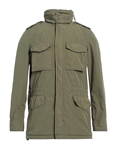 ASPESI Jacket Military green 80% Polyester, 20% Polyamide