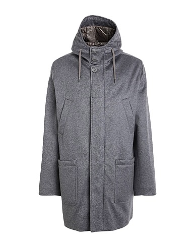 HERNO Coat Grey 100% Cashmere