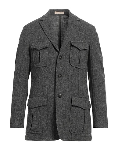 MASSIMO ALBA Jacket Grey 100% Wool